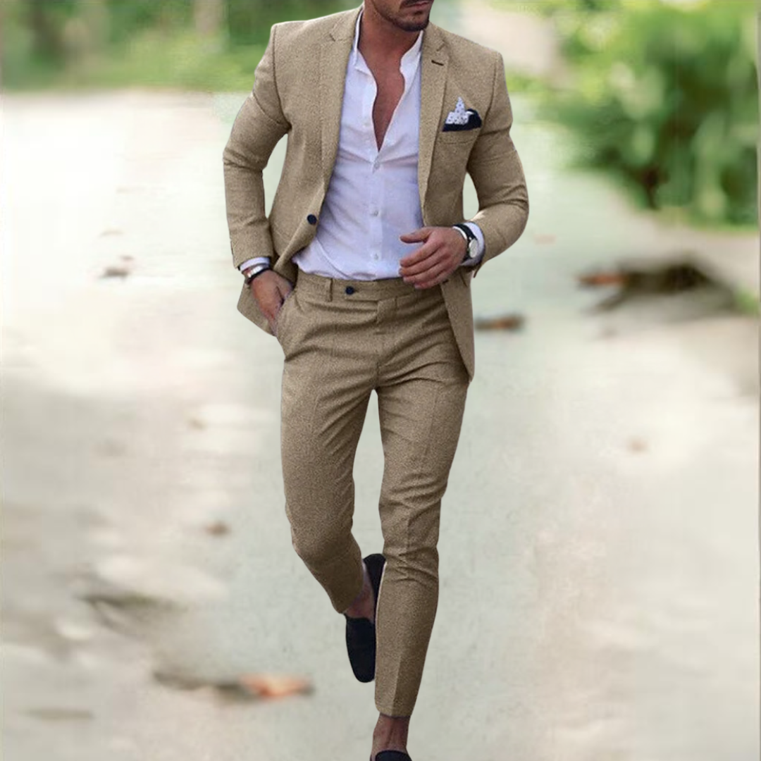 Ezra - Elegant Suit for Men (Jacket + Trousers)