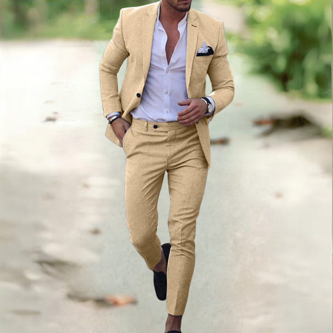 Ezra - Elegant Suit for Men (Jacket + Trousers)
