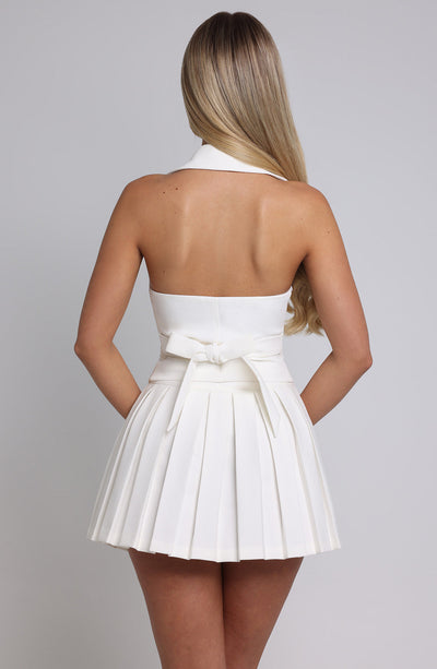 Ashlyn - Halter-neck Collar Top