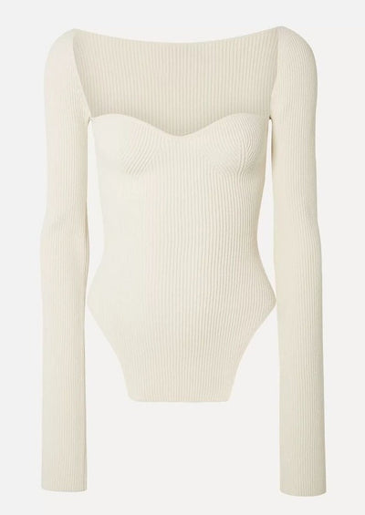 Monroe - Square Neck Bodycon Top