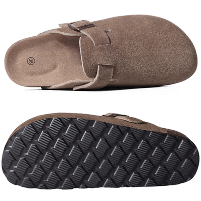 Naomi | Orthopaedic Suede Clogs