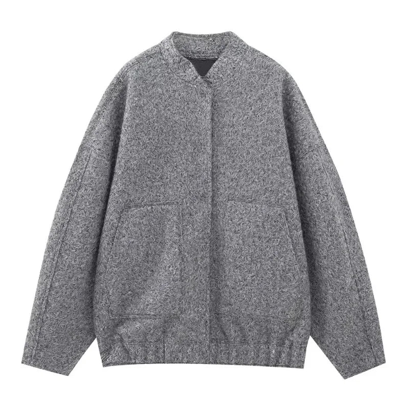 Barbara | Oversized Bomber Jacket