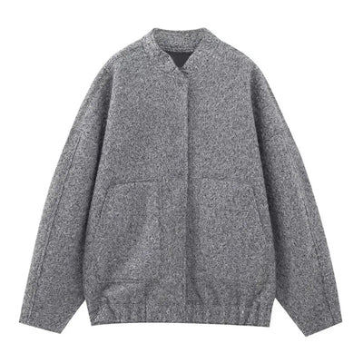 Barbara | Oversized Bomber Jacket
