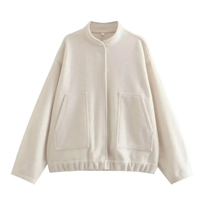 Barbara | Oversized Bomber Jacket