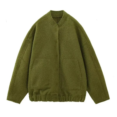 Barbara | Oversized Bomber Jacket