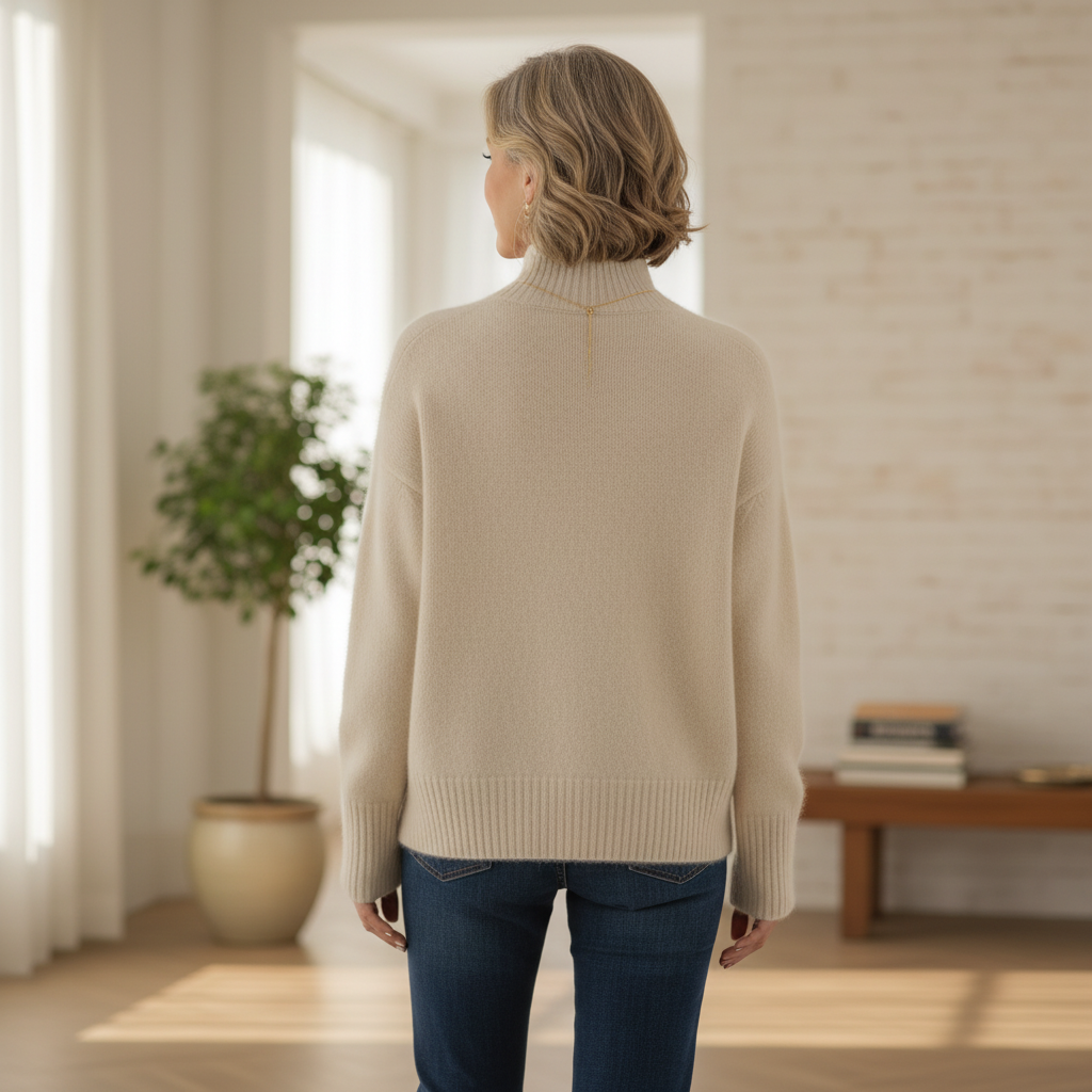 Selena | Cashmere Turtleneck