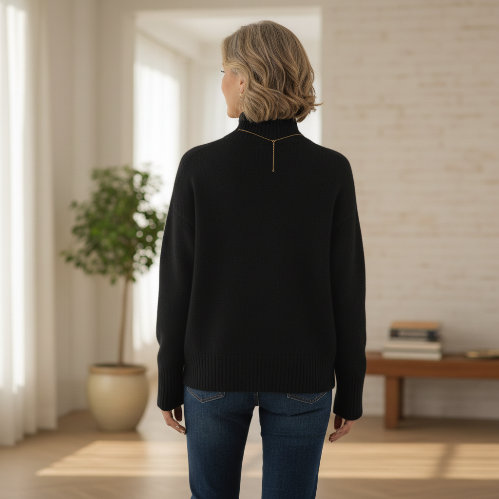 Selena | Cashmere Turtleneck