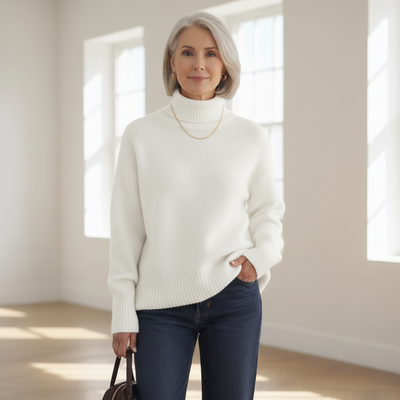 Selena | Cashmere Turtleneck